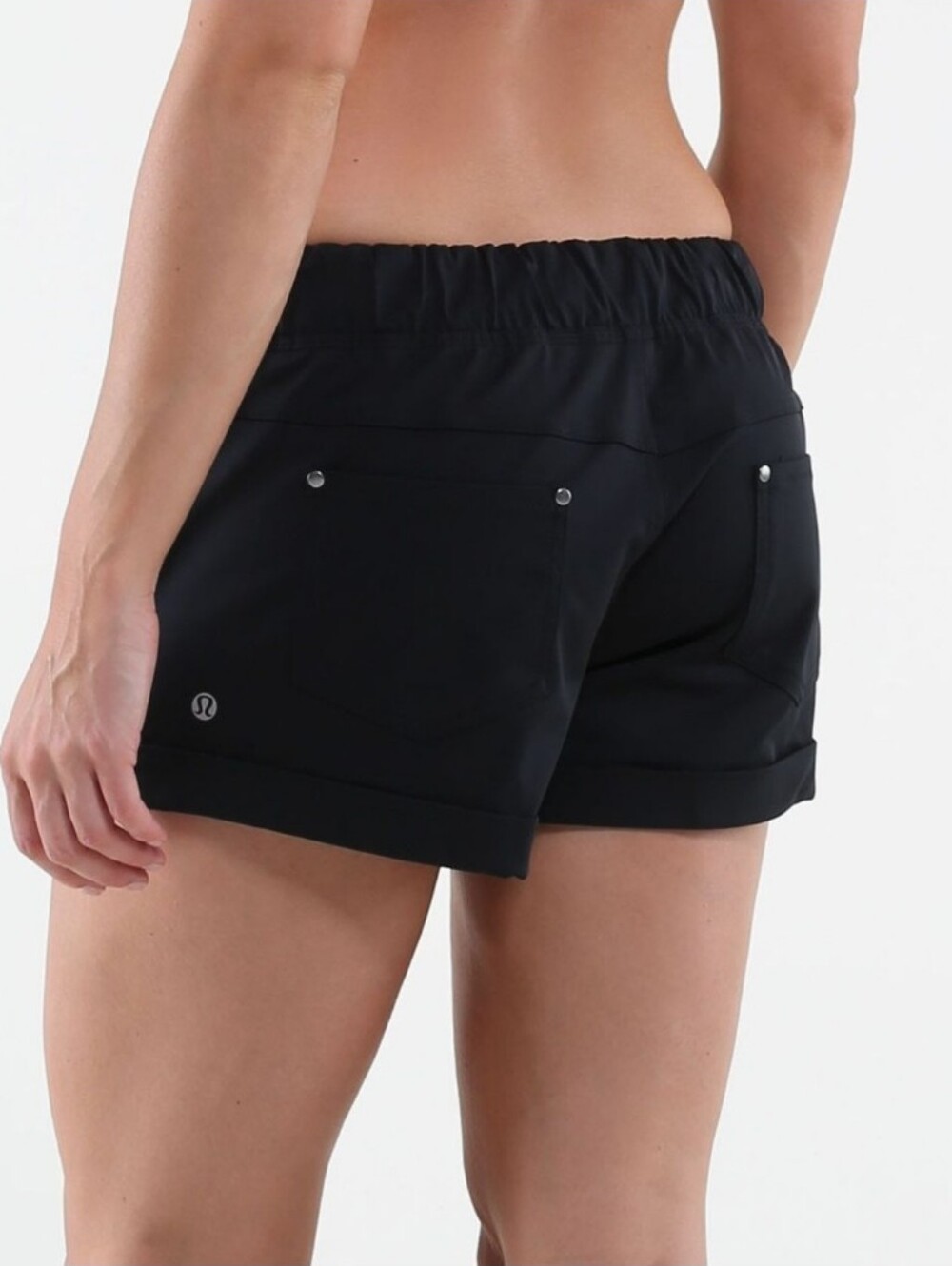 Lululemon Play All Day Shorts Women's Black Shorts - Picture 2 of 9